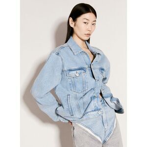 Y/Project Women Evergreen Wire Denim Jacket